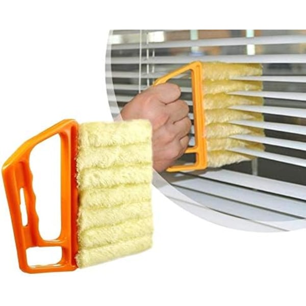 Gap Cleaning Master, Set med 2 Ultrafina Fiber Multi-Blad Dammtorkare, Ergonomiskt Designat Handtag För Enkelt Grepp, Avtagbar Tvättbar Mikrofiber