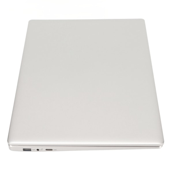 15,6 tums bärbar dator Silver 16GB RAM IPS-skärm Quad Core N5095 CPU Fingeravtryck Bakgrundsbelyst KB Bärbar dator EU-kontakt 100‑240V 16+256G EU-kontakt