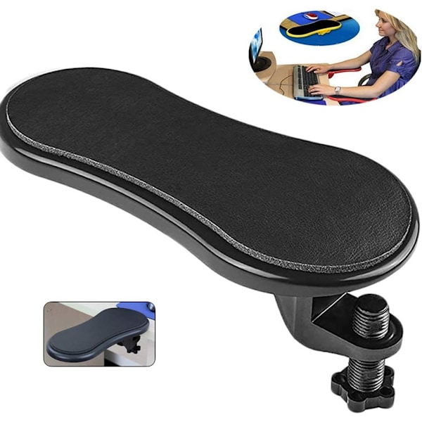 Justerbar Skrivbordsförlängare för Hemmakontor, Minskar Trycket på Handleden Ergonomisk Design Skrivbordsarmstöd Handledsstöd (Passar Skrivbord Upp Till 60 mm/2,4\")