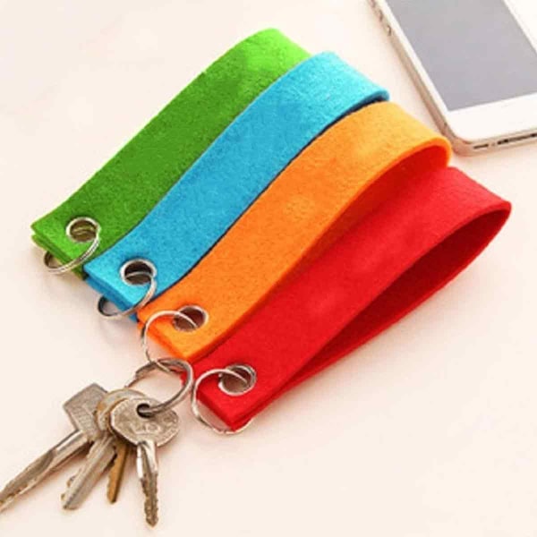 Nyckelringsetiketter, personliga läderaccessoarer av högsta kvalitet, perfekt present för hobbyister och barns utveckling av färdigheter
