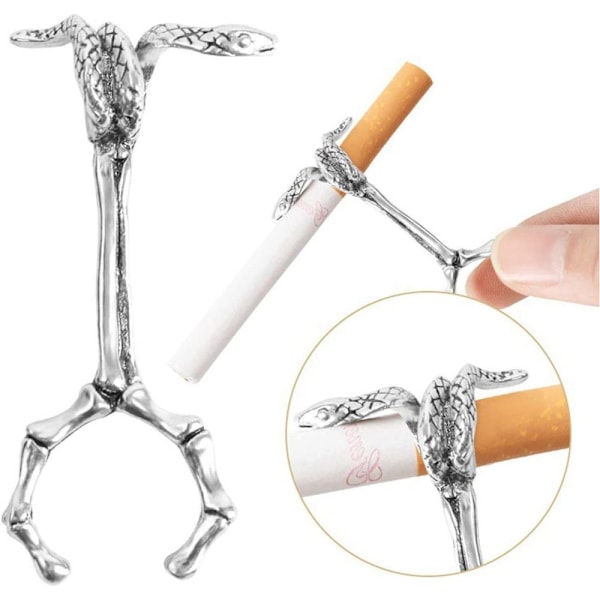 Stilfull Skeletthandhållare, Guld Silver Metallklämma Set För Bekväma Handsfree-Upplevelser, Perfekt För Olika Aktiviteter Utan Gulning