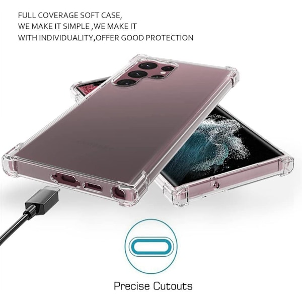 Samsung Galaxy S23 Ultra - Extra Stöttåligt Skal