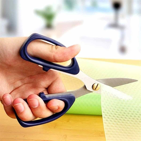 Mångsidiga Kylskåpsmattor, Livsmedelsgodkänd EVA Kylskåpsmatta Säkerställer Hälsosamt Material, Anti-Slip Prickar Design För Ökad Friktion, Lätt Att Rengöra Och