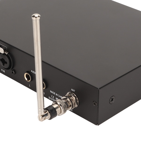 Trådlöst Öronmonitorsystem 566 till 608MHZ Scenmonitorsystem med Bodypack Hörlurar för Band Studio 100V‑240V AU-kontakt