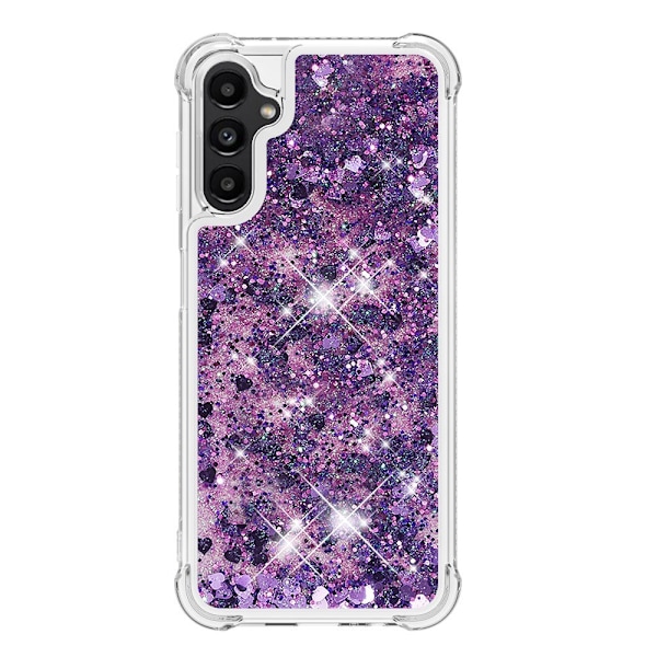 Glitter Bling TPU Case Samsung Galaxy A14 Lila