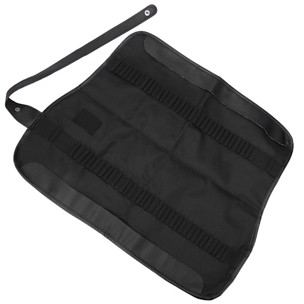Mode Canvas Pennor Penselborsthållare Fodral Wrap Case för Marco Pencil 72 (72 Svart)