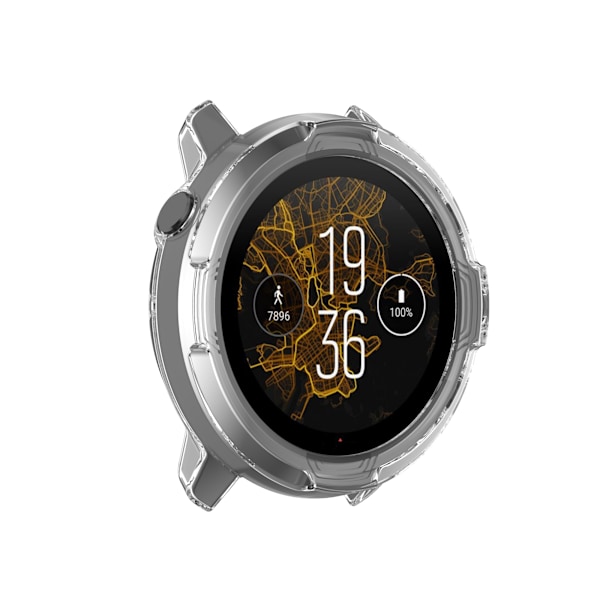 TPU skyddsfodral för Suunto 7 smartklocka Transparent