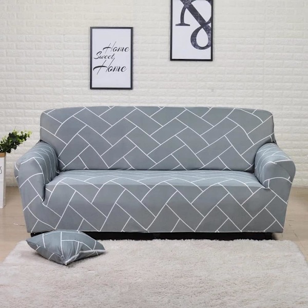 Elegant Heminredning: Sektionssofföverdrag för L-formad Soffa, Stretchöverdrag som Säkerställer Skydd & Stil