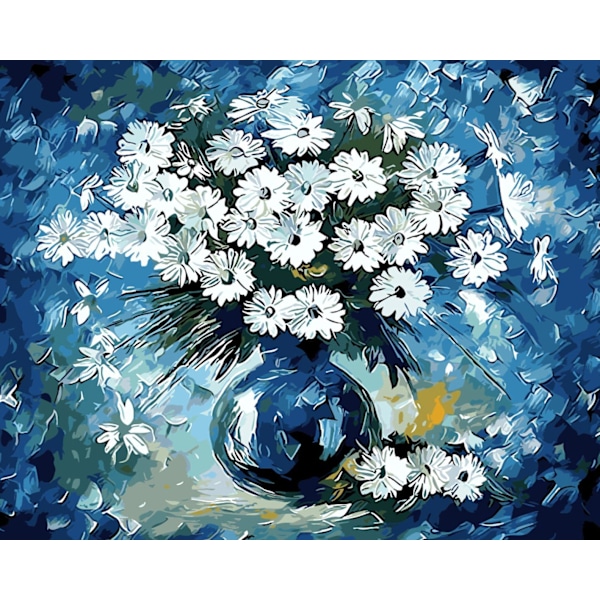 Artistic Escape, Måla efter nummer-kit för canvasskapelser, 40 x 50 cm ramlös canvas, Skapa din egen målning, Gör-det-själv-mästerverk för nybörjare