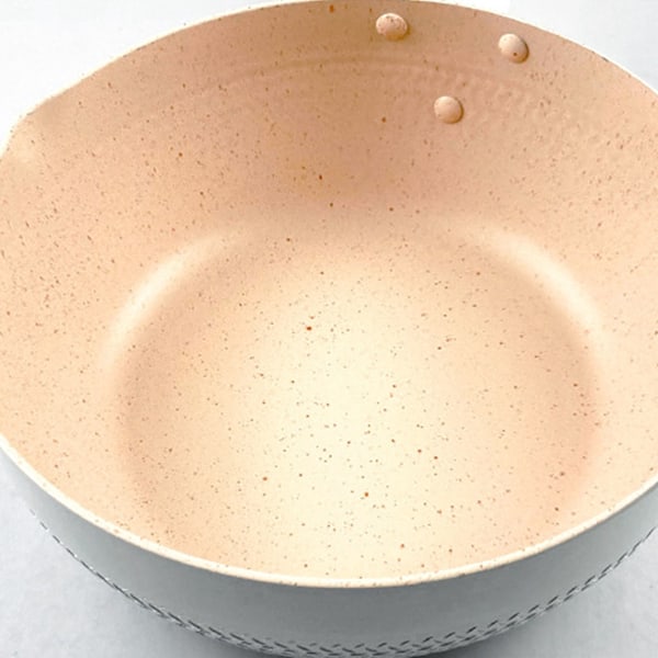Non-stick Kastrull för Matlagning av Soppa Nudlar Aluminium Multifunktionell Mjölkkastrull Köksredskap Vit 24cm
