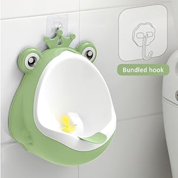 Toaletttränare för småbarn, justerbar höjd potträning urinal, säkert och vänligt material, perfekt för pojkar toalettträning, enkel