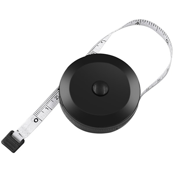 Mjukt måttband Retractable Measuring för kroppstyg Sömnad Skräddare Tyg Stickning Hantverk Viktminskning Mått Retractable  Måttband Kropp
