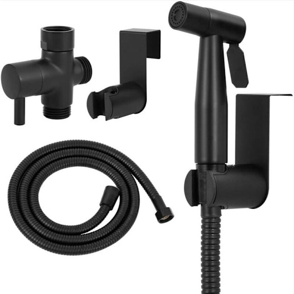 Elegant Toalettkompanjon, Multifunktionell Bidéspruta, Premiumkvalitet Rostfritt Stål Bidé med Läckagesäker Design, För Personlig Hygien och Husdjur