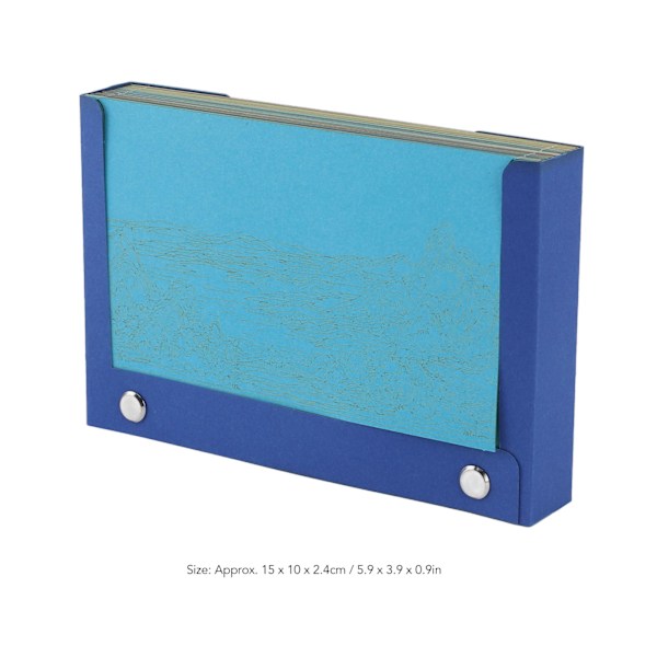 3D Anteckningsblock Kalender DIY 3D Konst Kalender Memoblock Dekorativ Pappersskulptur Konst Anteckningsblock för Klassrum Kontor Sovsal