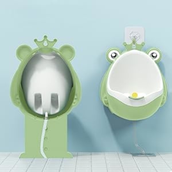 Toaletttränare för småbarn, justerbar höjd potträning urinal, säkert och vänligt material, perfekt för pojkar toalettträning, enkel