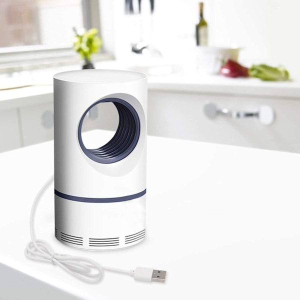 Elektrisk Flugfälla, Automatisk Skadedjurskontroll för Inomhusmyggor, Simulerar CO2-rik Atmosfär för Ökad Attraktion