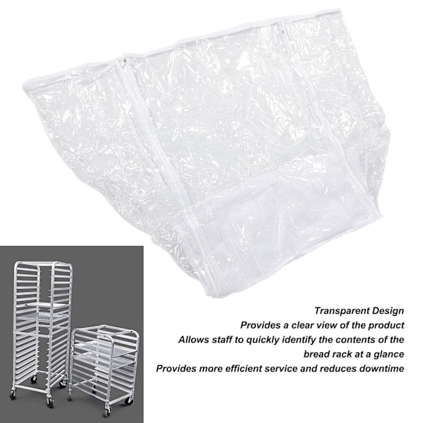 Plåtställskydd Transparent Vikbart PVC Matställskydd för Hemkök Restaurang 10 Lager