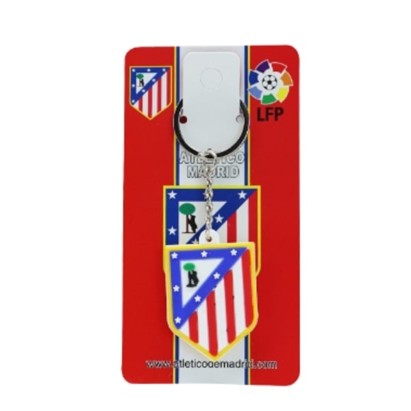 Nyckelring med fotbollsklubb, ryggsäcksdekoration, en bra present till vänner och familj Madrid Madrid