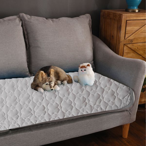 Möbelskydd för hund katt vändbar hundbäddsskydd husdjur filt för säng soffa