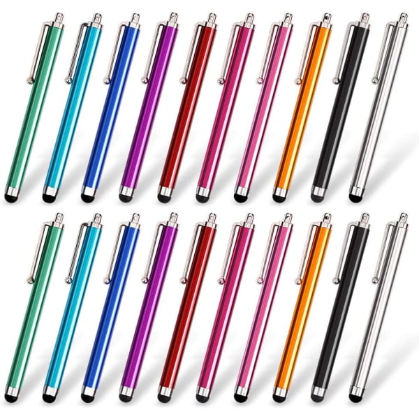 Stylus Set med 20-pack, Universal Capacitive Touch Screen Stylus