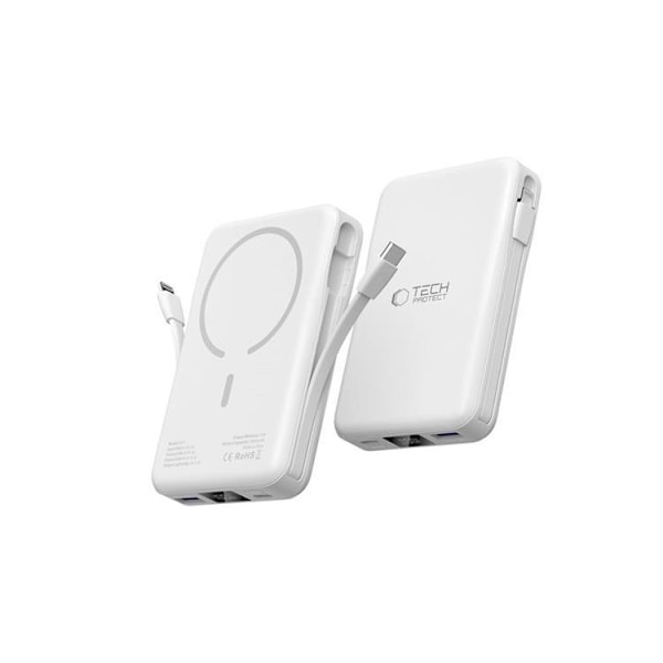 Tech-Protect PB31 Lifemag Magsafe Power Bank 10000mah - Vit