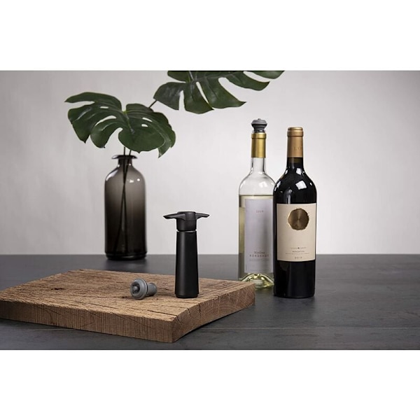 Elegant Vinsparare Vakuumpump, Vinbevarare med Universalproppar för Enkel Användning, Bevarar Vinets Fräschör i Upp Till 10 Dagar