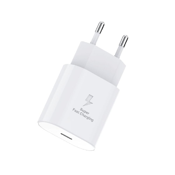 18W iPhone-laddare från Marvêlle – USB-C Power Delivery i vit design