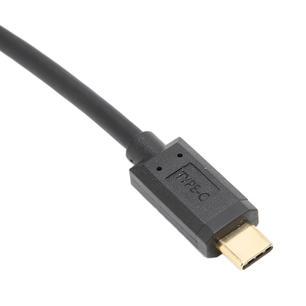 USB 3.1 Kabel C till C Hane till Hona med Fästmuttern Ca 30 cm Lång USB C till USB C Kabel för Telefon Laptop Laddare USB C Hane till USB C Hona