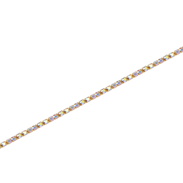 10 Meter DIY Kristallglas Rhinestones Trim Klor Kedja Dekoration Kläder Applikationer #10