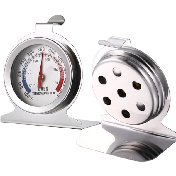 Högkvalitativ Material Ugnstermometer, Omedelbar Avläsning med Precision För Pålitlig Matlagning, Extremt Temperaturområde Från 50 Till 300°C, Hållbart Rostfritt Stål
