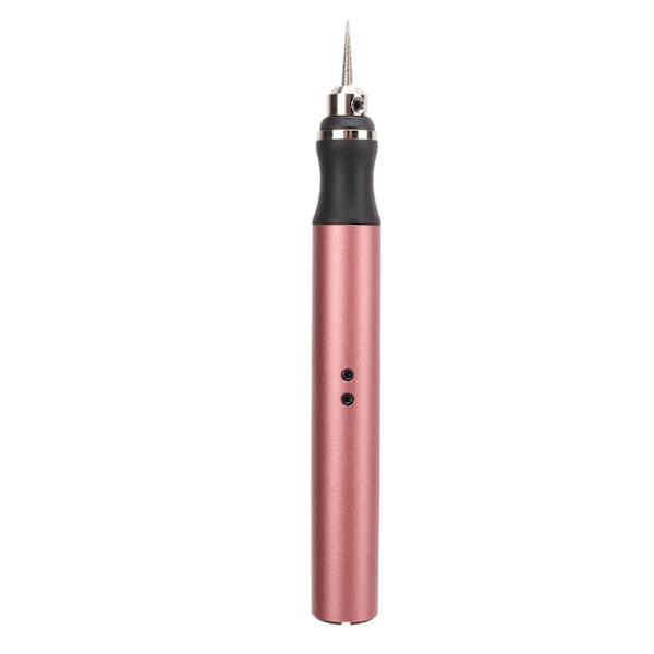 Elektrisk graveringspenna USB-laddning trådlös DIY indikatorlampor automatiskt strömavbrottsskydd Mini slipningsstift roséguld