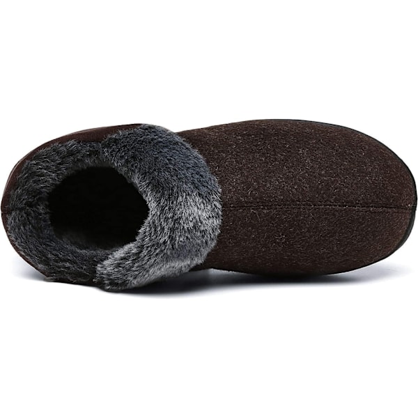94 Inneskor / Innetofflor - Mörkbruna storlek 38-47 Brown 47 Brown 47