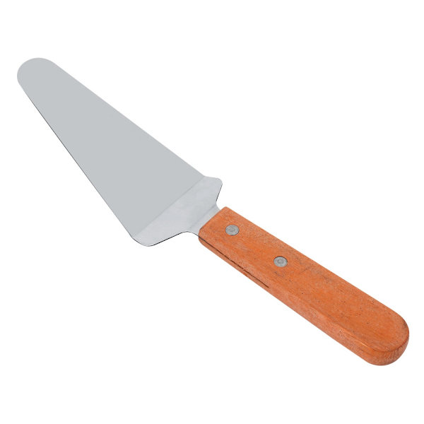 Rostfri Pizza Spade Pie Cake Cutter BBQ Spatel Matlagningsverktyg Kök Bakning Gadget