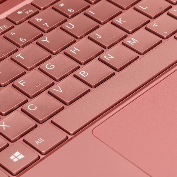 14-tums Laptop Rosa 8GB RAM IPS-skärm Quad Core 2.9GHz CPU Bakgrundsbelyst Tangentbord Laptop Dator EU-kontakt 100–240V 8+256G EU-kontakt