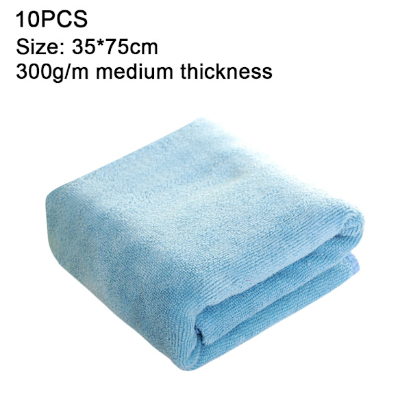 10-pack handdukar för salongshår - Snabbtorkande handduk för hår, händer, ansikte Använd hemma, salong, spa, frisör