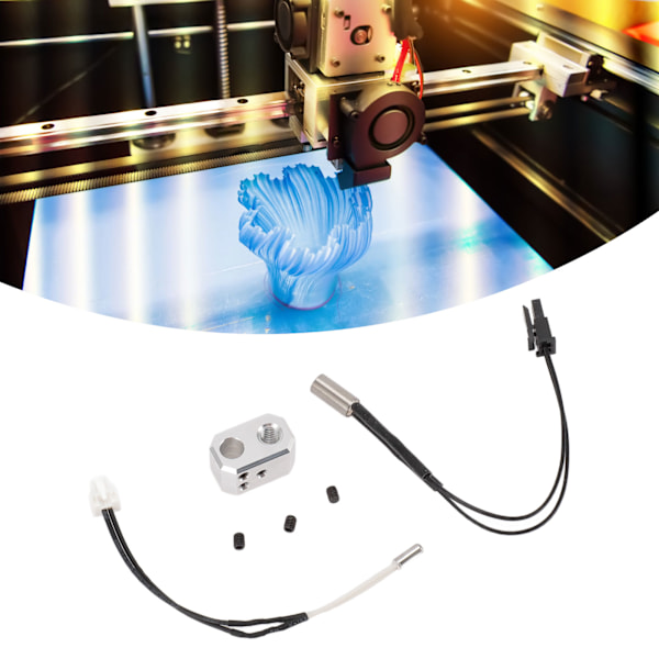 Extruder Uppgradering Värmekit Snabb Uppvärmning Extruder Värmeblock för Prusa I3MK4 3D-Skrivare