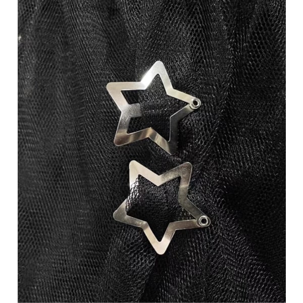 20 st Silver Metal Star Fiping