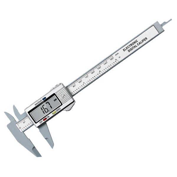 Digital skjutmått med LCD-skärm, noggrannhet 0,1 mm (100 g-60177)