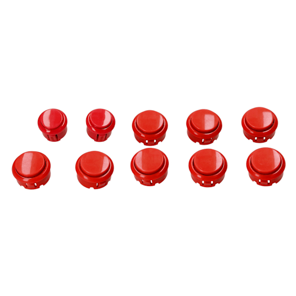 QM070901 Arkadspels Joystick Kit Noll Fördröjning Arkadspel DIY Kit Delar med Encoderkort 10 Knappar Joystick för MAMERed