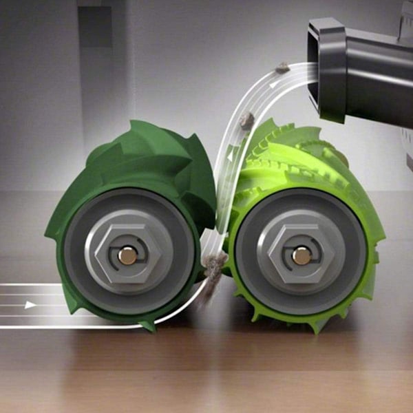 Professionell Rengöringsborstsats, Tillbehör för soprobot för iRobot Roomba i3 i4 i6 i8 j7 i7+ E3 E5 E6 E7, Förbättrar Robotens Prestanda, Enkel