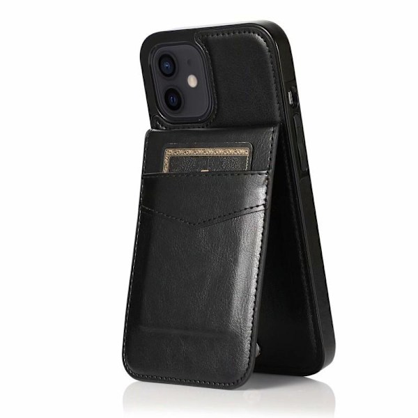 iPhone 15 Mobilskal Korthållare 5-FACK Retro V3 Rosenguld Rosenguld