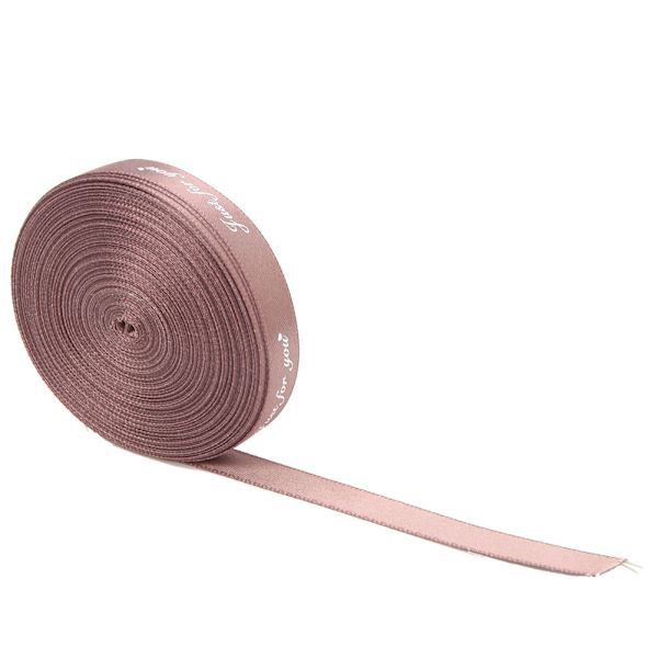 1cm*10 Yard \"Bara för dig\" Tryckt Band DIY Handarbete Tryckt Bomullsband för Födelsedagsfest #2