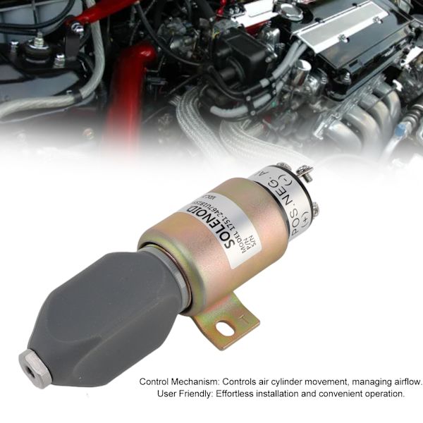 24V Bränslestopp Solenoid Brytare 1751 2467U1B1S5A Exakt Avstängnings Solenoid Brytare Motor Ersättningsdel