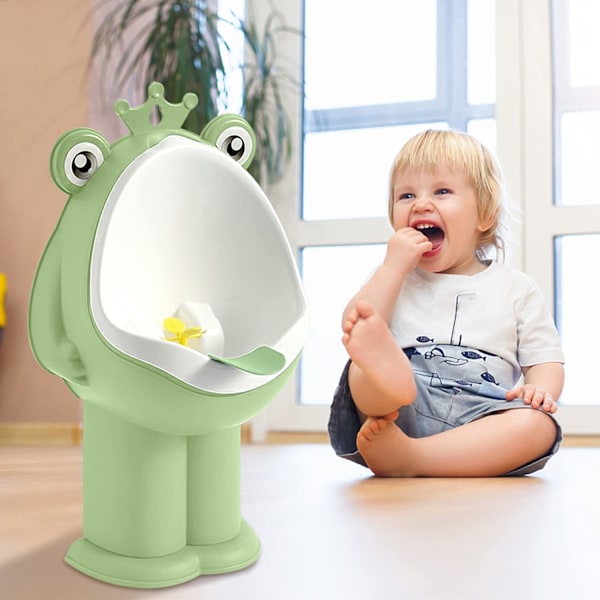 Toaletttränare för småbarn, justerbar höjd potträning urinal, säkert och vänligt material, perfekt för pojkar toalettträning, enkel