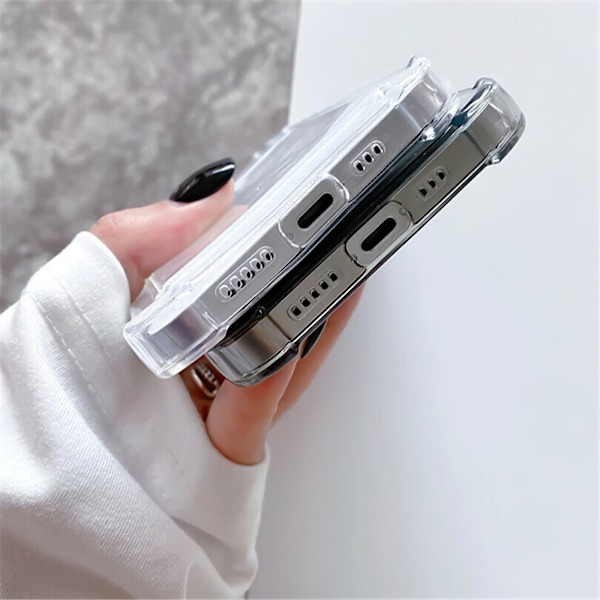 Skydda din iPhone 14 - Köp skal & kortfack! Grå Grå