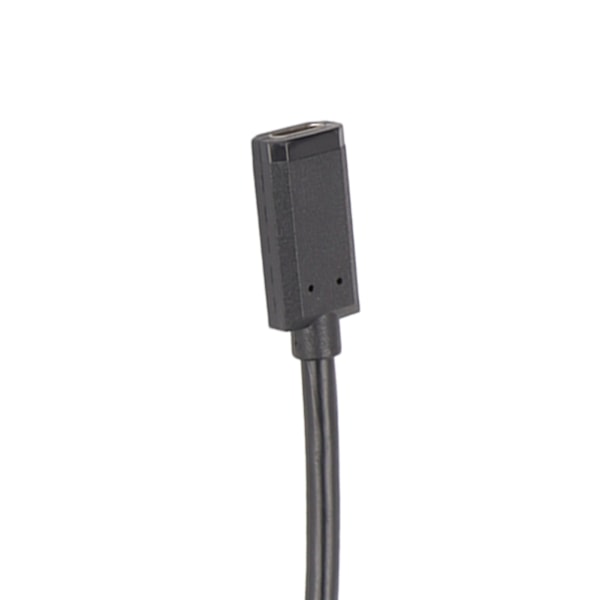 USB C-kabel USB C Hona till USB C Hane 4K 60Hz 3A Snabbladdning 10Gbps 1,2m Spiraldesign USB C Strömkabel Hona till Hane Sidoböjd
