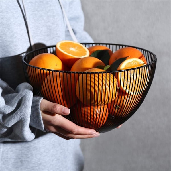 Elegant Vitt Runt Bord, Minimalistisk Design Snabb Montering För Litet Utrymme, Metall, Stabilt Halkfritt 25,5 Cm Övre Diameter