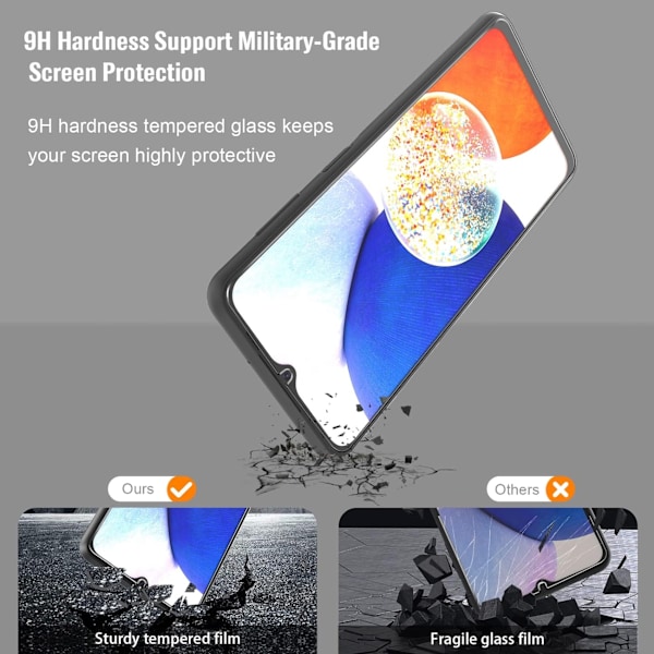 Samsung Galaxy A14/A34/A54 skärmskydd skydd Premium - SAMSUNG A54 1 ST SAMSUNG A54 1 PCS