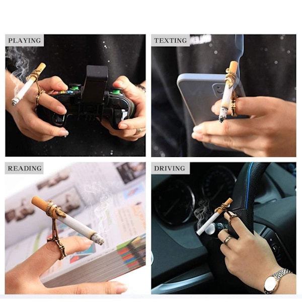Stilfull Skeletthandhållare, Guld Silver Metallklämma Set För Bekväma Handsfree-Upplevelser, Perfekt För Olika Aktiviteter Utan Gulning
