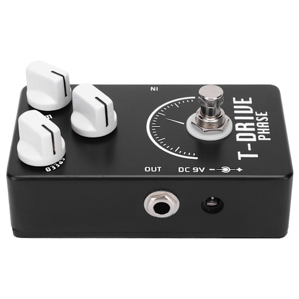 Gitarr Phaser Pedal Elektrisk Analog Fasförskjutningseffekt Musikinstrument Tillbehör CP61